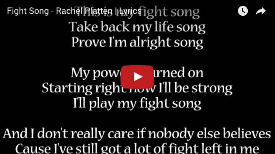 Fight Song Rachel Patten